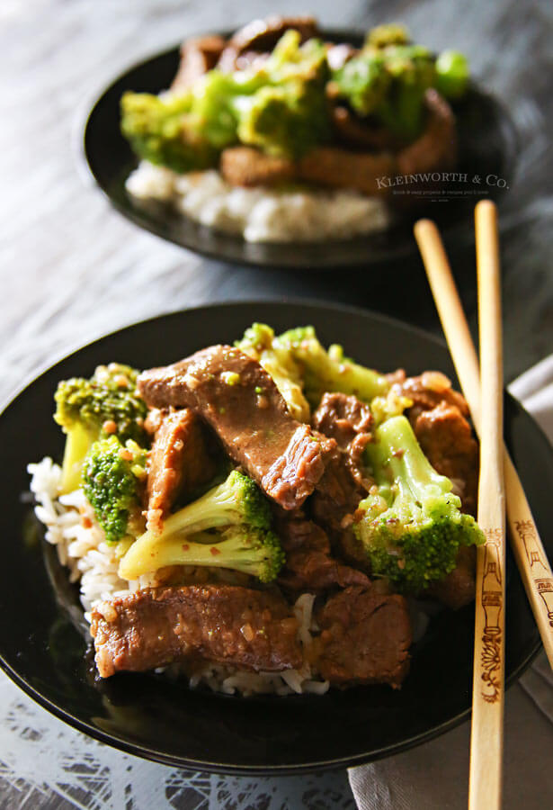 Slow Cooker Beef & Broccoli