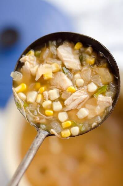 Spicy Turkey & Sweet Corn Soup