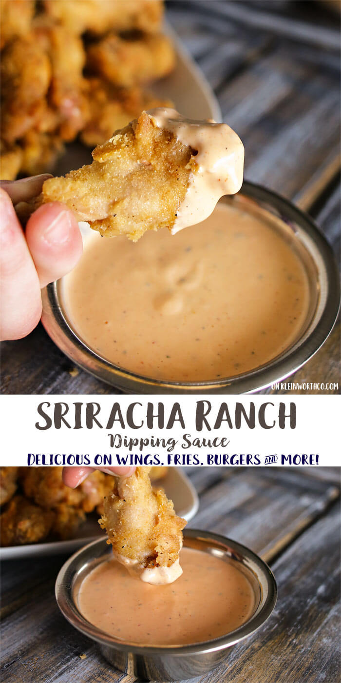 Sriracha Ranch Dipping Sauce