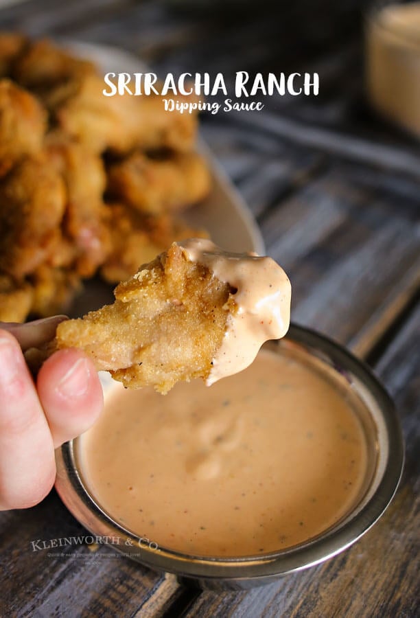 Sriracha Ranch Dipping Sauce