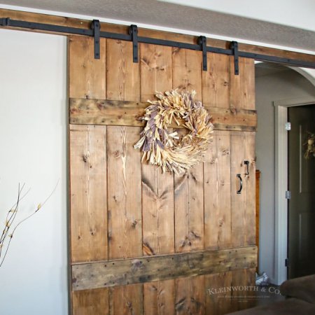 Wide Rustic Barn Door