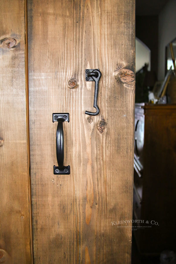 Wide Rustic Barn Door