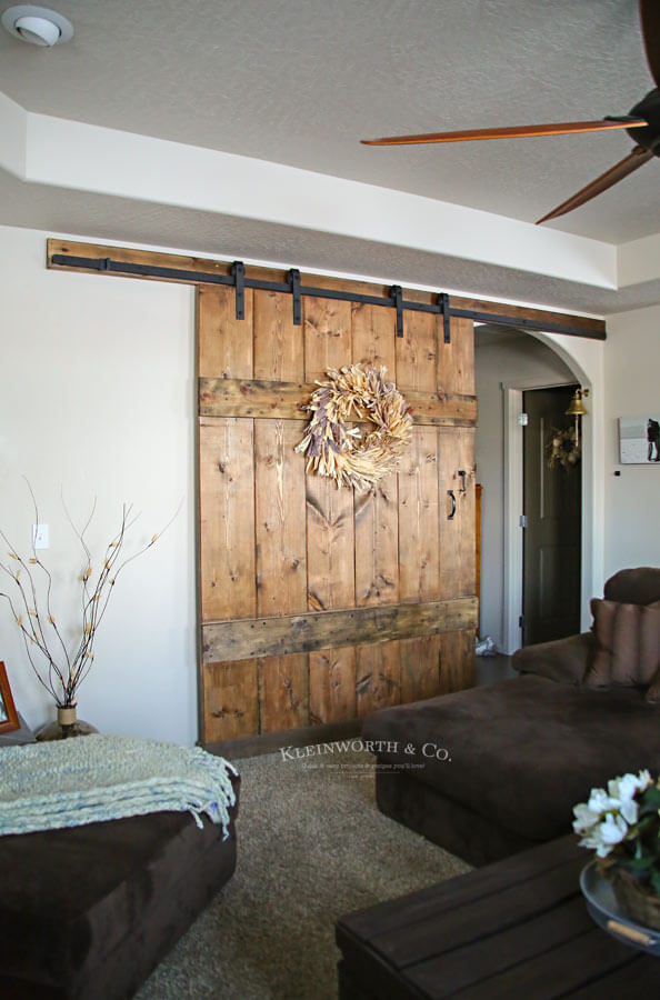 Wide Rustic Barn Door