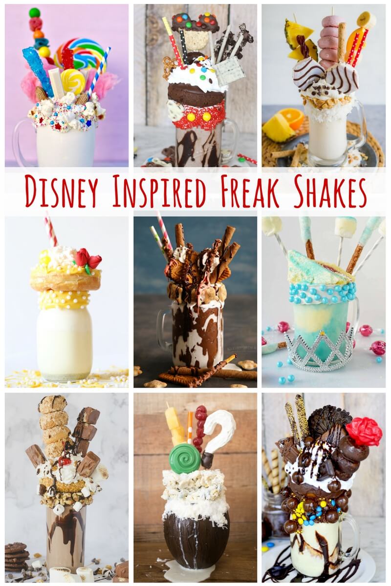 Disney Freak Shake Recipes