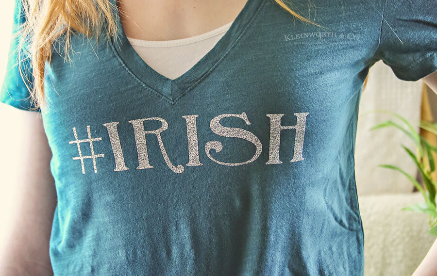 Hashtag Irish St. Patrick's Day Shirt