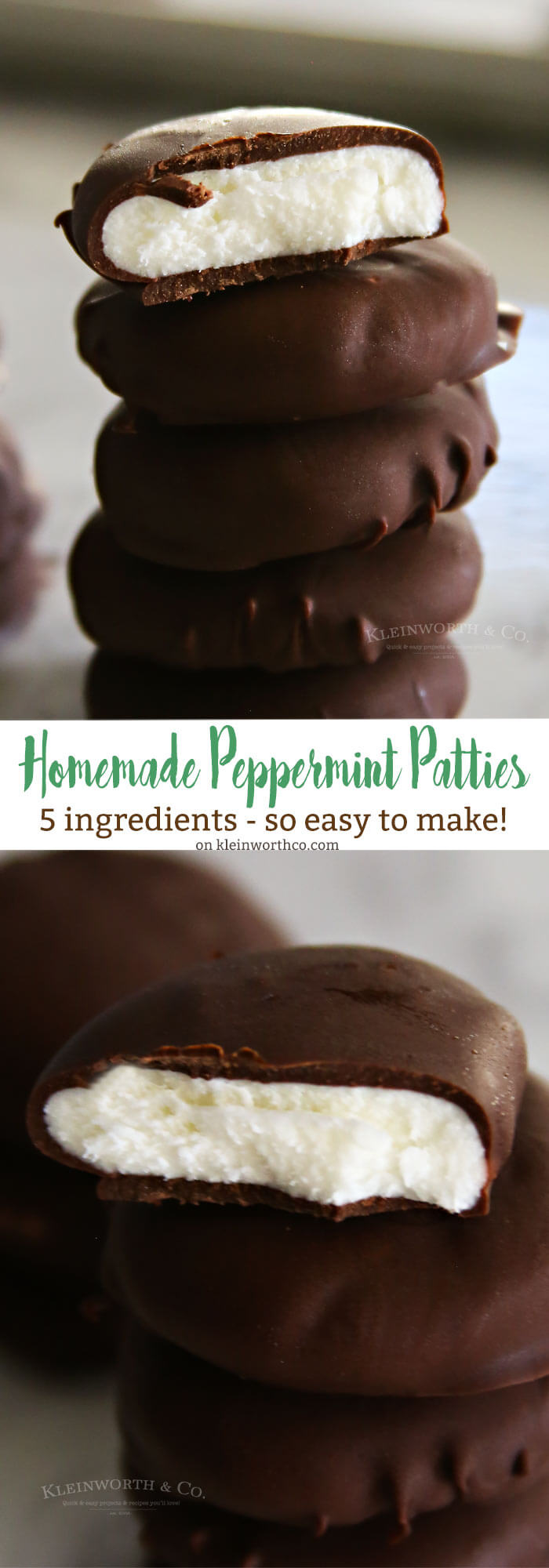 Homemade Peppermint Patties