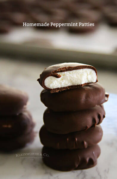 Frosted Holiday Mint M&M Brownies - Taste of the Frontier