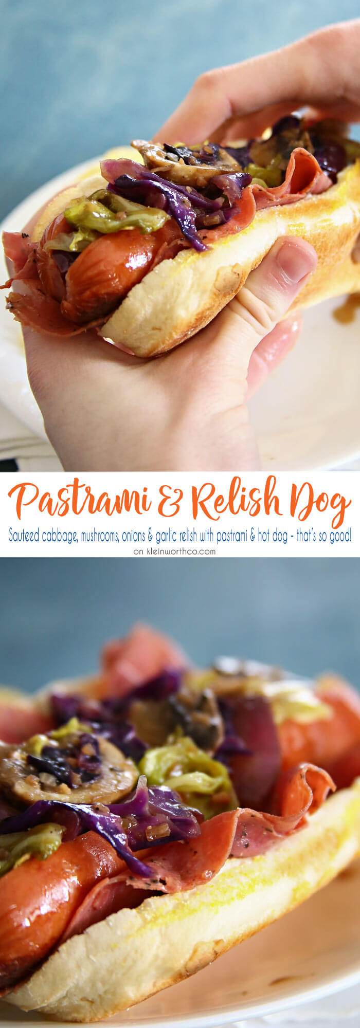 Pastrami & Relish Dog