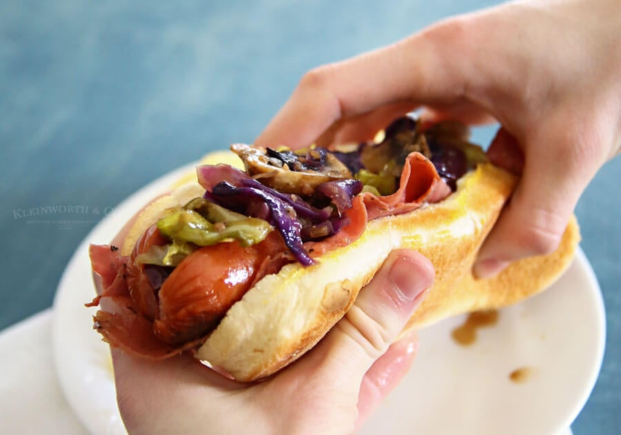 Pastrami & Relish Dog