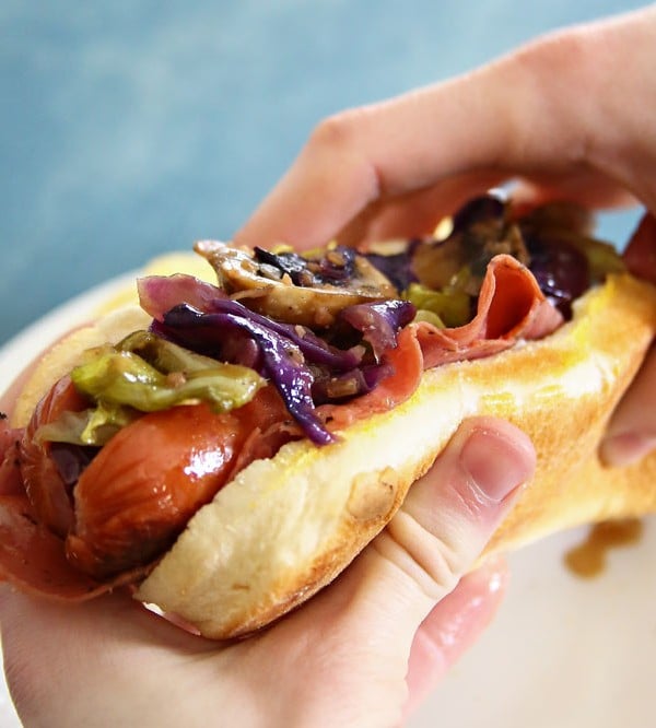 Pastrami & Relish Dog