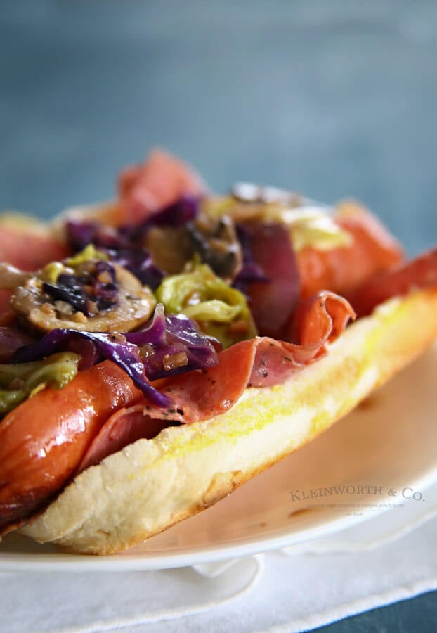 Pastrami & Relish Dog