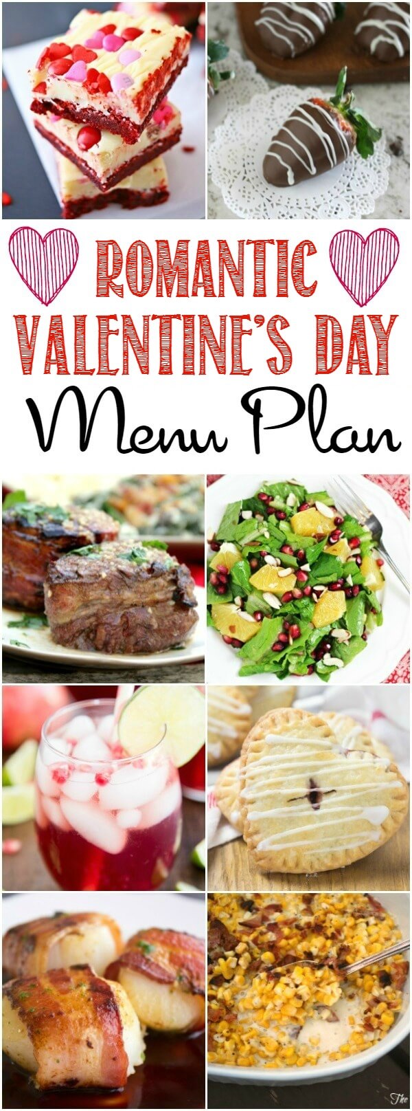 Romantic Valentines Day Menu Plan