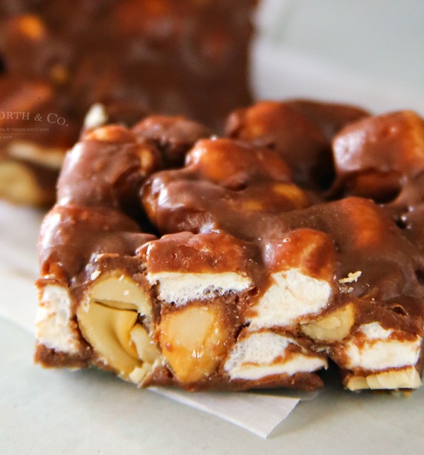 Slow Cooker Rocky Road Bars