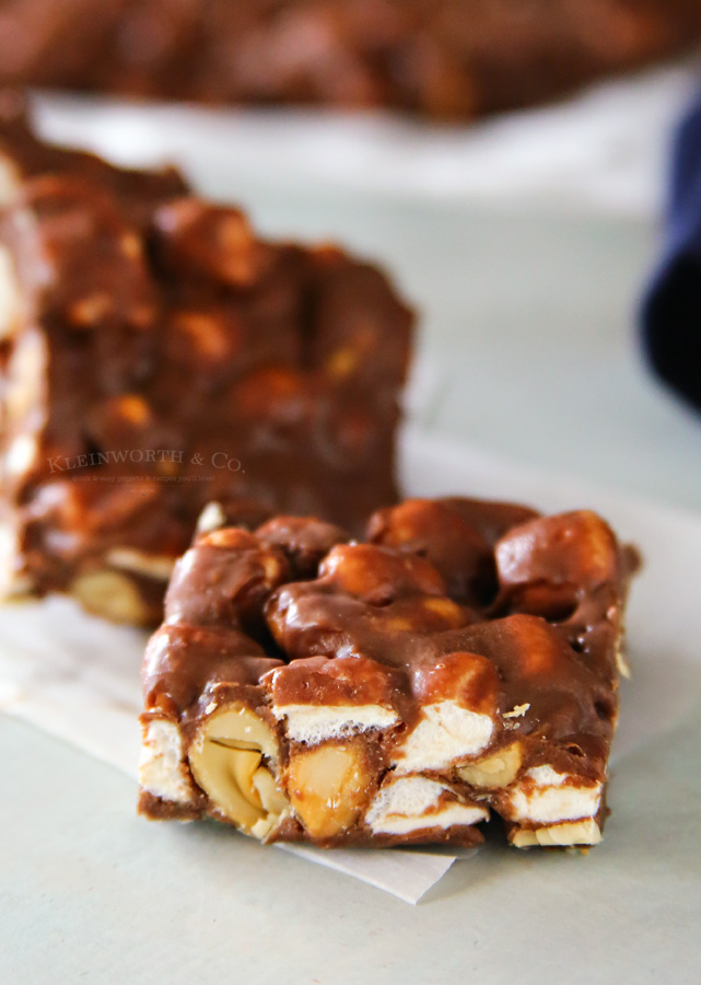 Slow Cooker Rocky Road Bars