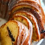 Lemon Blueberry Swirl Bundt Cake