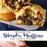 Chocolate Chip Blender Muffins