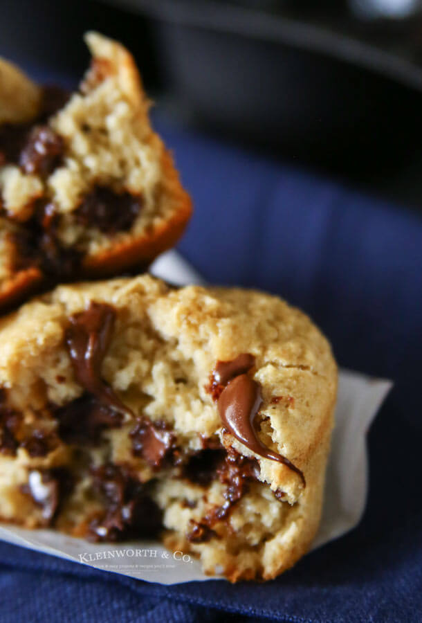 Chocolate Chip Blender Muffins