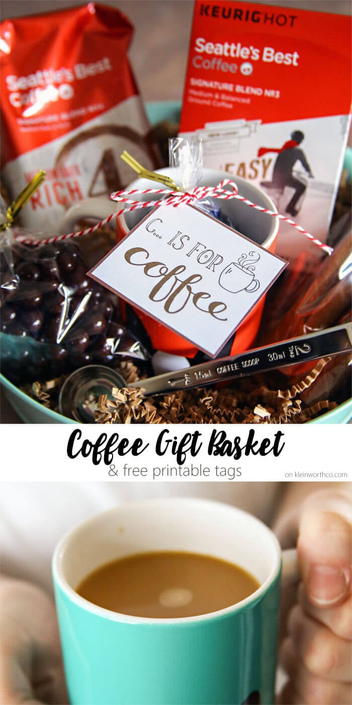 Coffee Gift Basket Idea