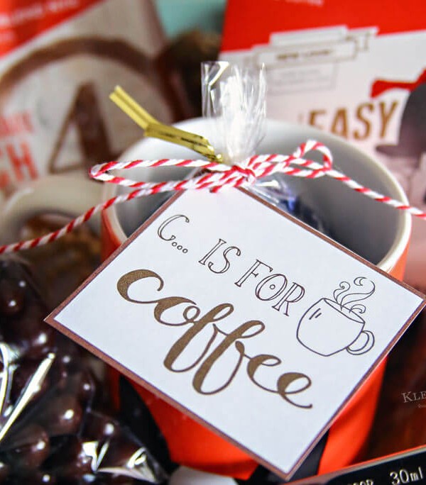 Coffee Gift Basket Idea