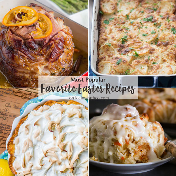 Most Popular Favorite Easter Recipes