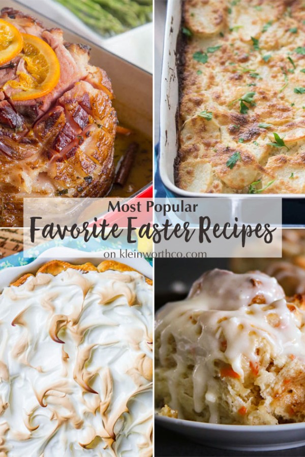 Most Popular Favorite Easter Recipes