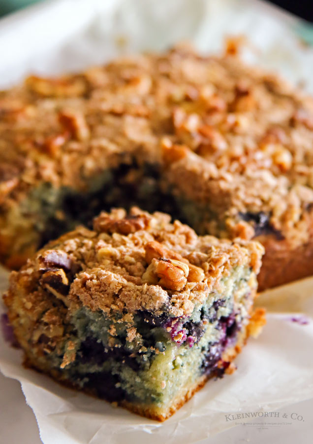 Blueberry Coffee Cake