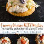 Creamy Chicken RITZ Nachos