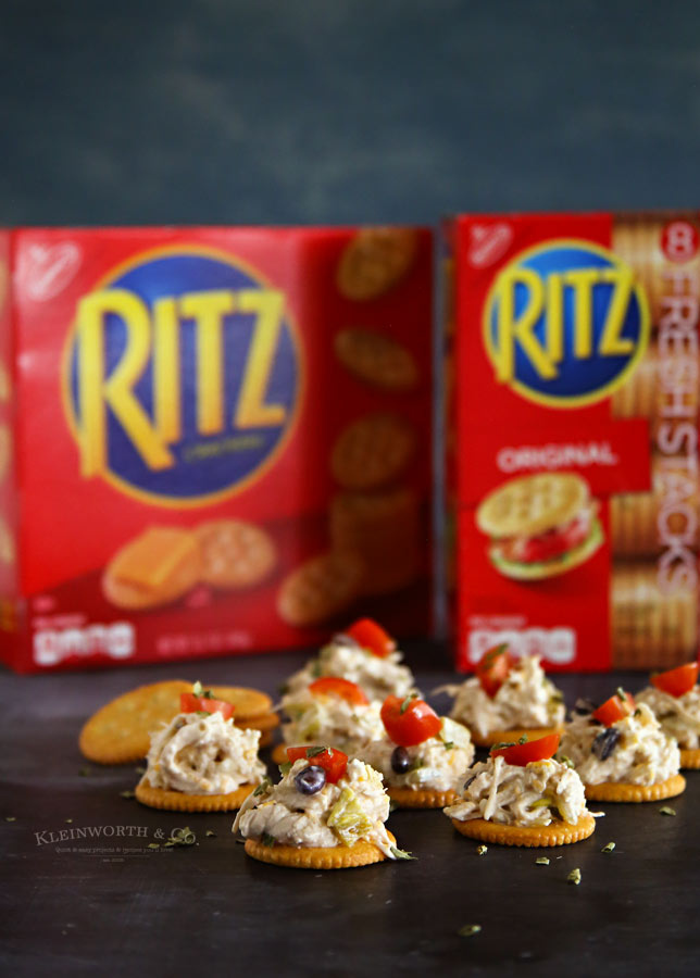 Creamy Chicken RITZ Nachos