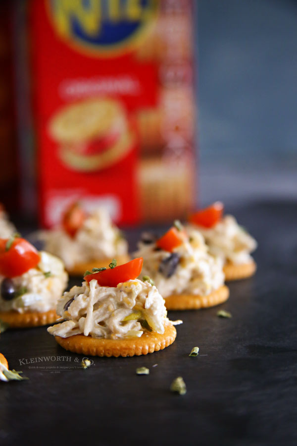 Creamy Chicken RITZ Nachos