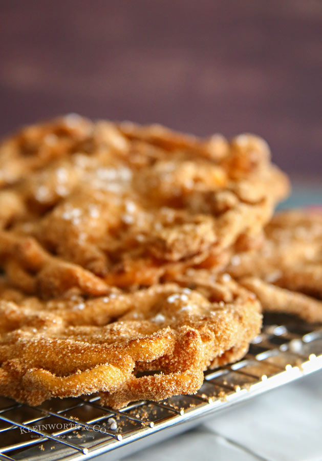 Easy Churro Funnel Cake