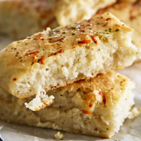 Easy Garlic Parmesan Breadsticks