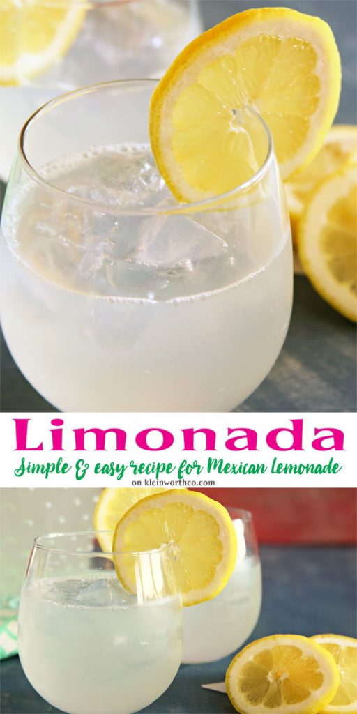 Limonada Mexican Lemonade Kleinworth & Co