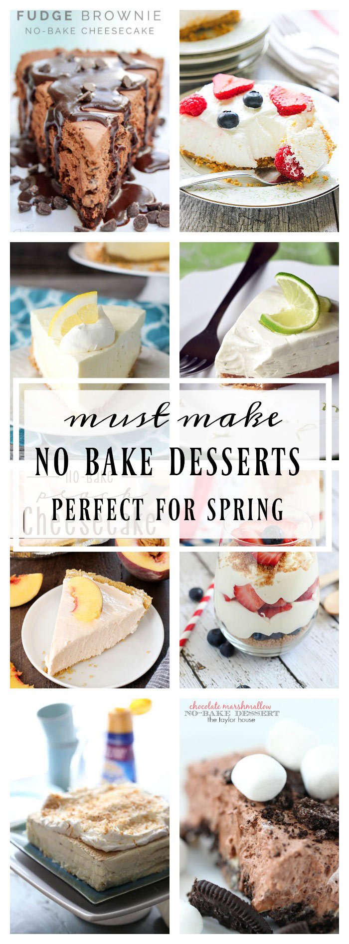 Must Make No-Bake Desserts for Spring