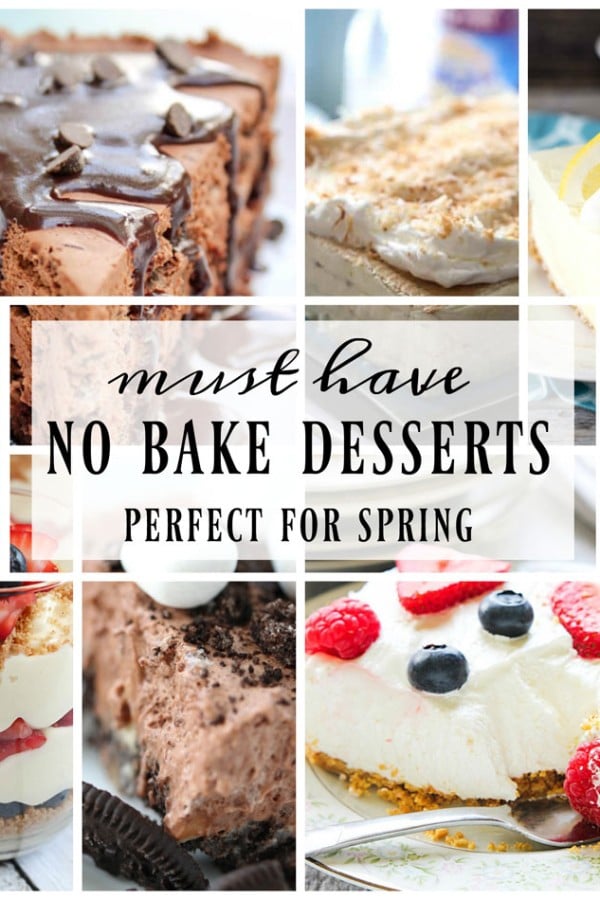 Must Make No-Bake Desserts for Spring