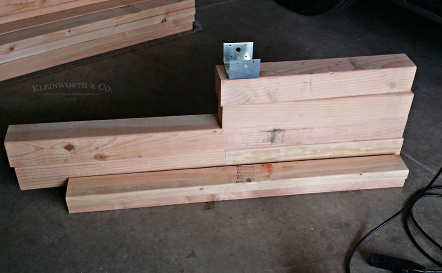 Lumber for DIY Pallet Outdoor Dining Table