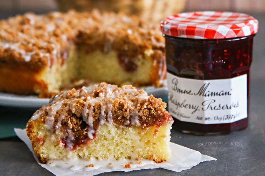 Raspberry Swirl Coffee Cake