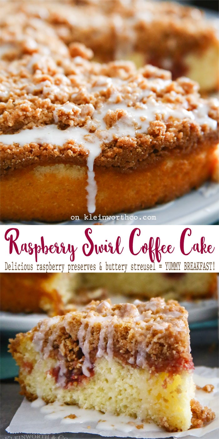 Raspberry Swirl Coffee Cake