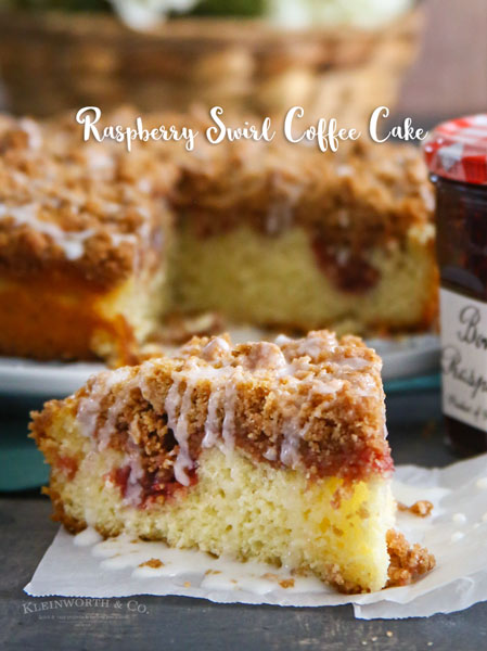 Raspberry Swirl Coffee Cake