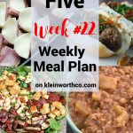 Thrive at Five Meal Plan Week 22