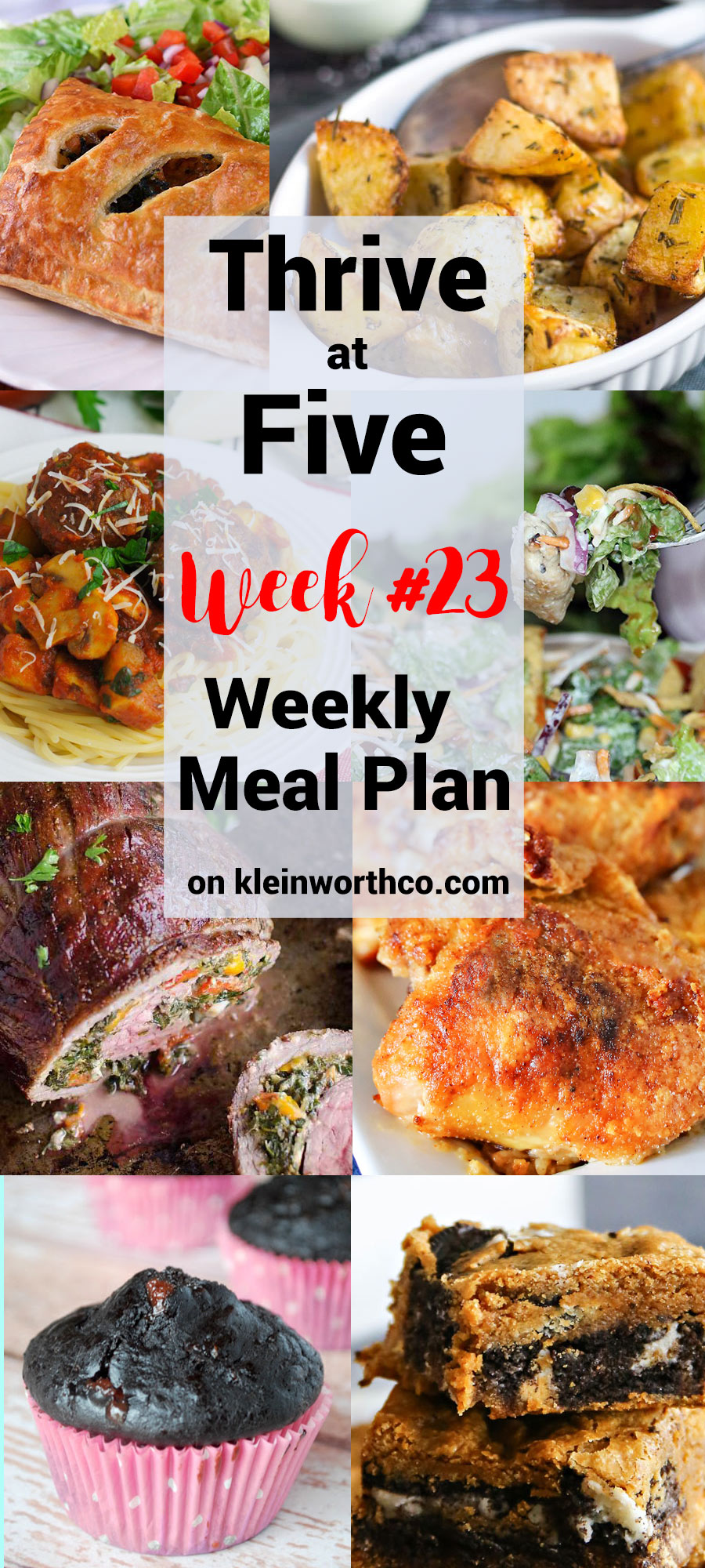 Thrive at Five Meal Plan Week 24