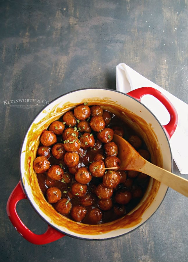 20-Minute Pepper Jelly Meatballs