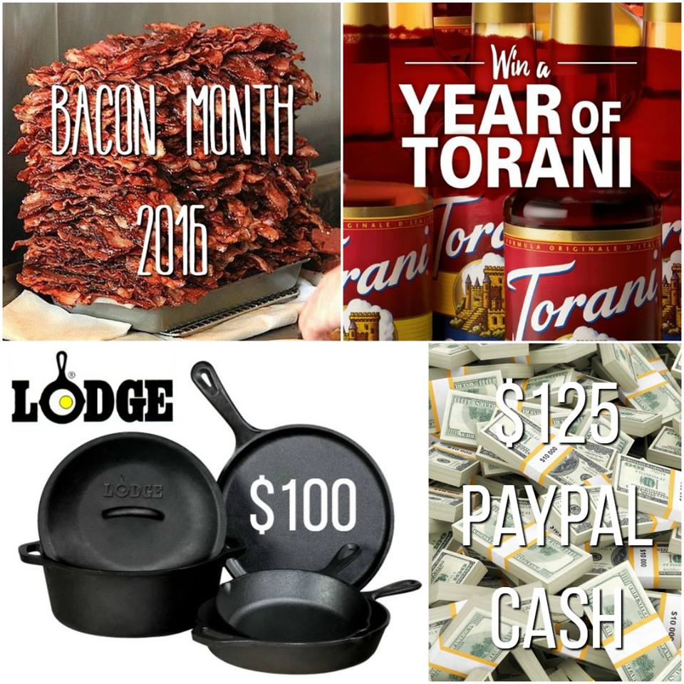 Bacon month giveaway
