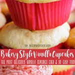 Best Bakery-Style Vanilla Cupcakes recipe