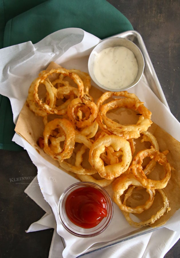 How to make Beer Battered Onion Rings