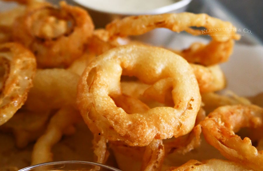 The best Beer Battered Onion Rings