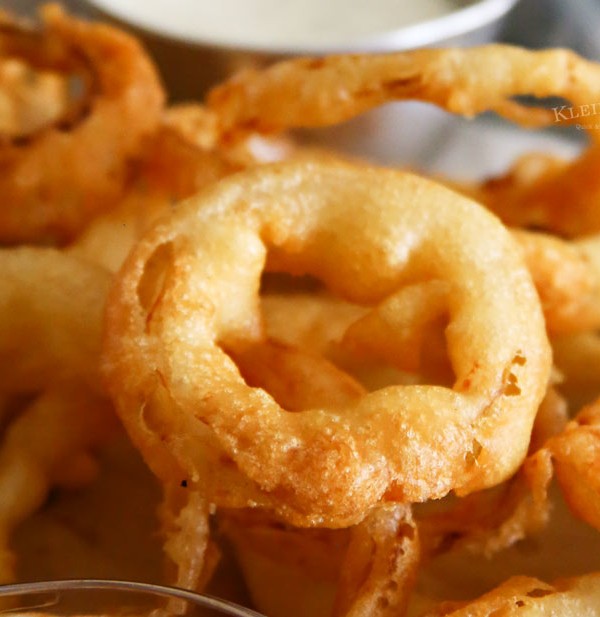 To die for Beer Battered Onion Rings