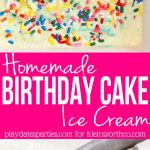 Birthday Cake Ice Cream