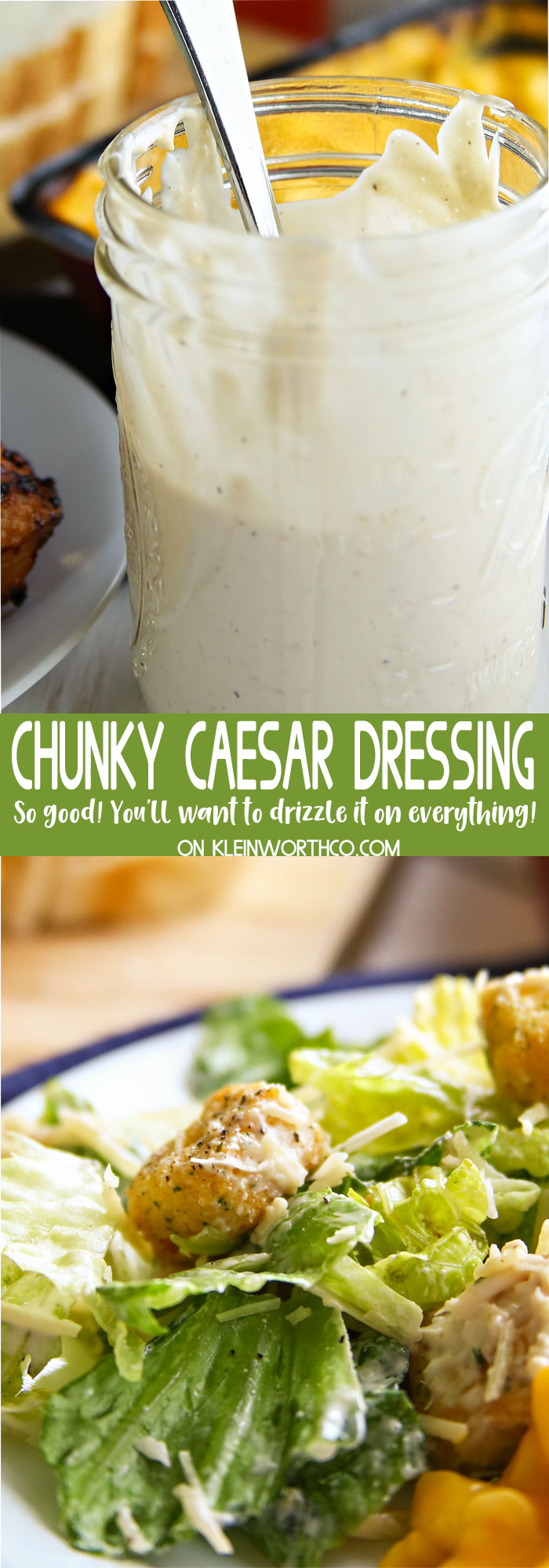 Chunky Caesar Dressing Recipe