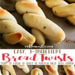 Easy 3-Ingredient Bread Twists