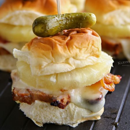 Hawaiian Havarti Pork Sliders